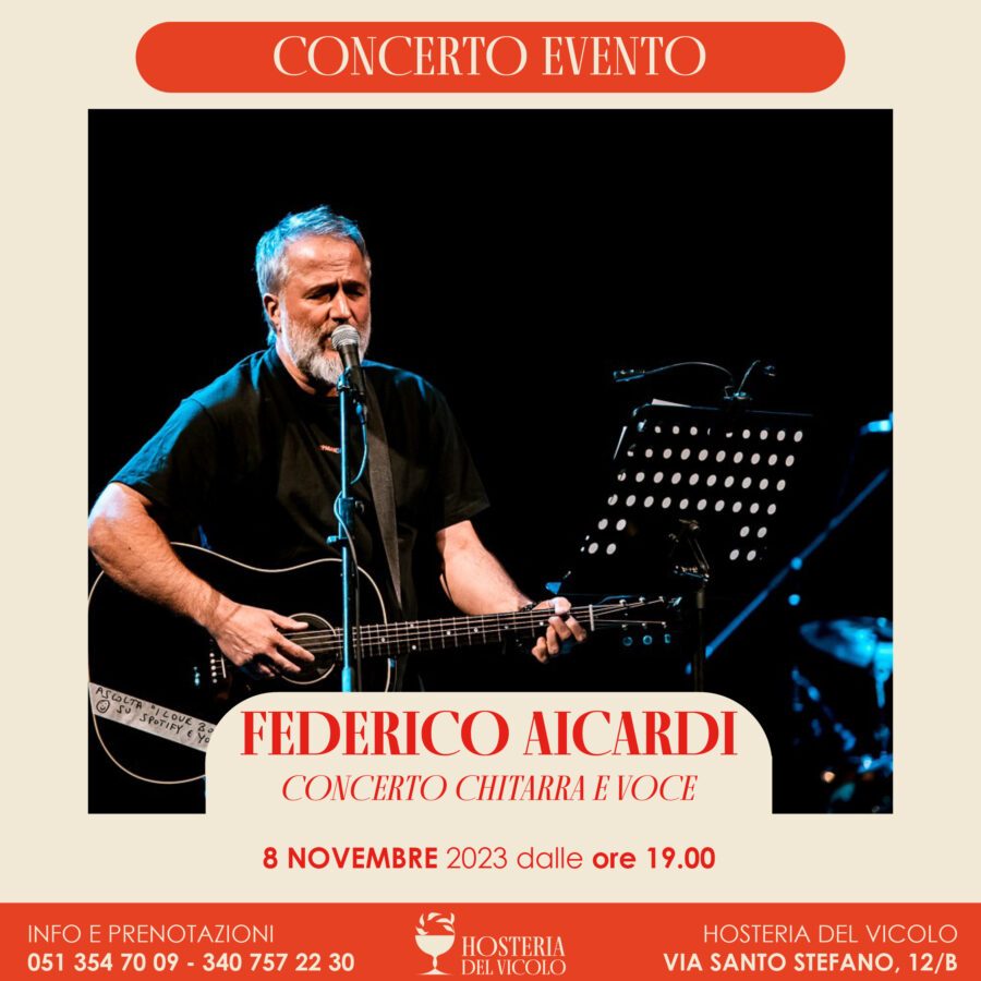 08/11/23 – CONCERTO EVENTO … FEDERICO AICARDI